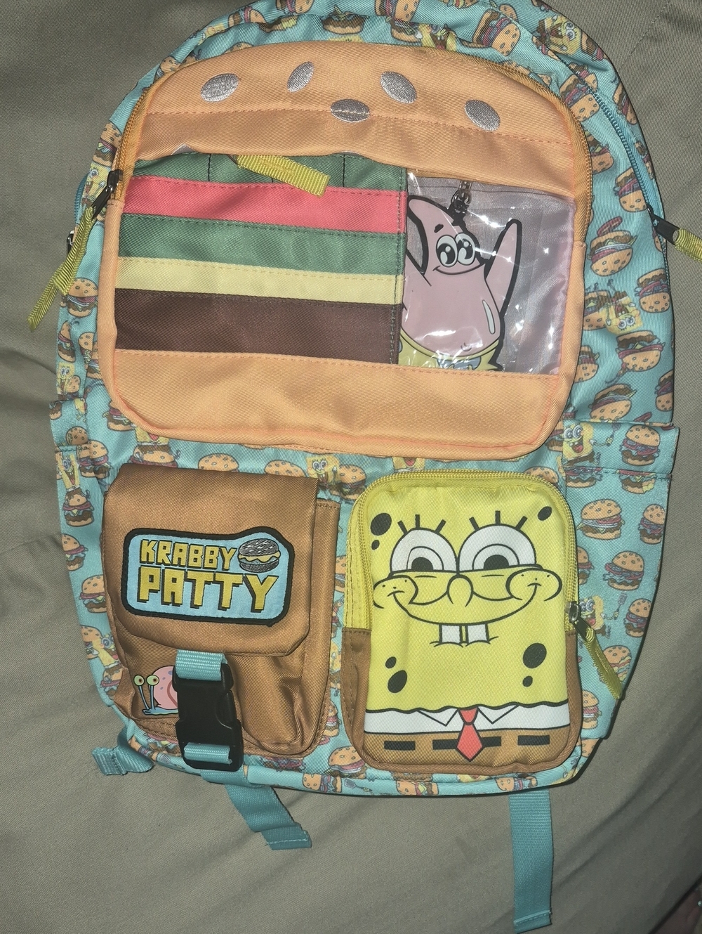 SpongeBob SquarePants Backpack Box Lunch